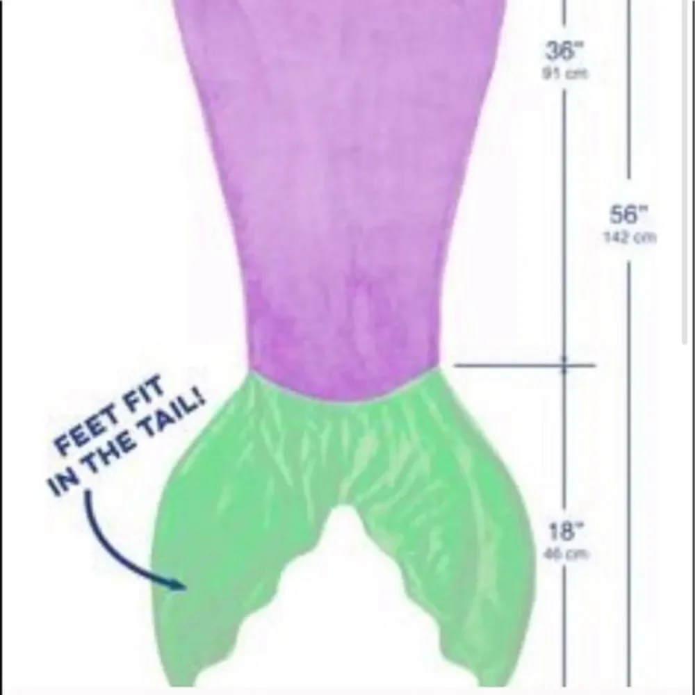 Blankie Tails Mermaid Blanket
